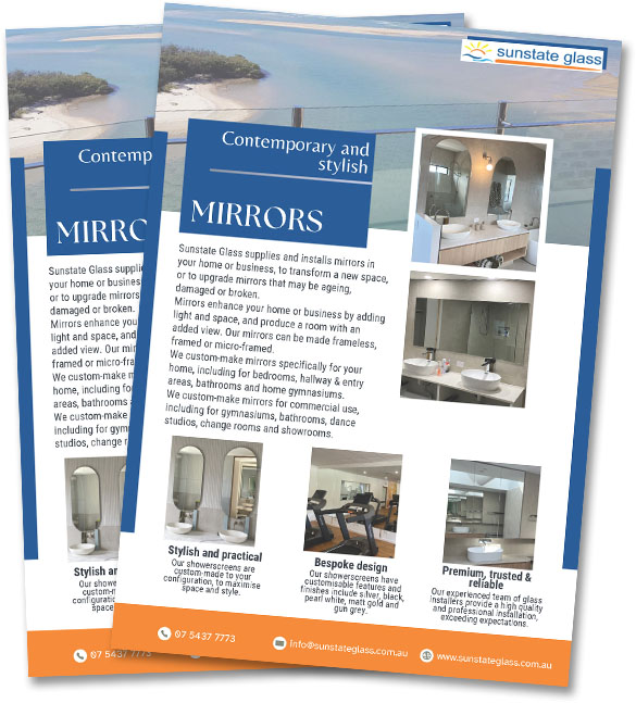 Mirrors brochure front cover